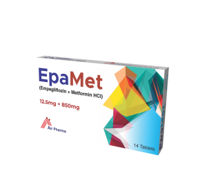 Epamet 12.5/850 mg (14's)