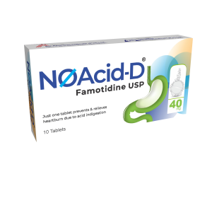NoAcid-D Tablets 40mg 10's